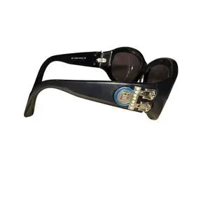 Fendi | Accessories | Fendi Vintage Black Oval Sunglasses  display picture 2